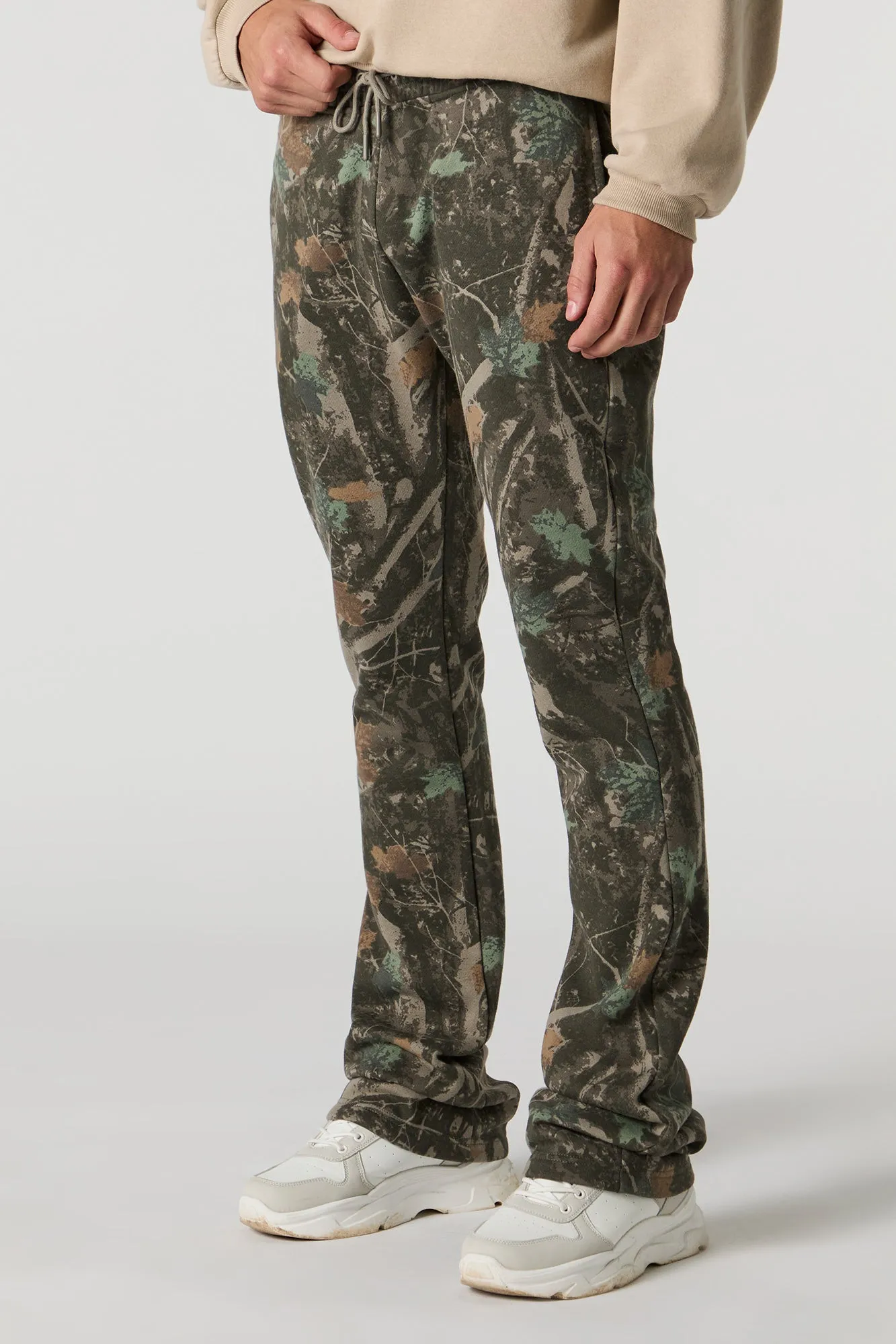 Stacked Fleece Sweatpant sold by Urban Planet