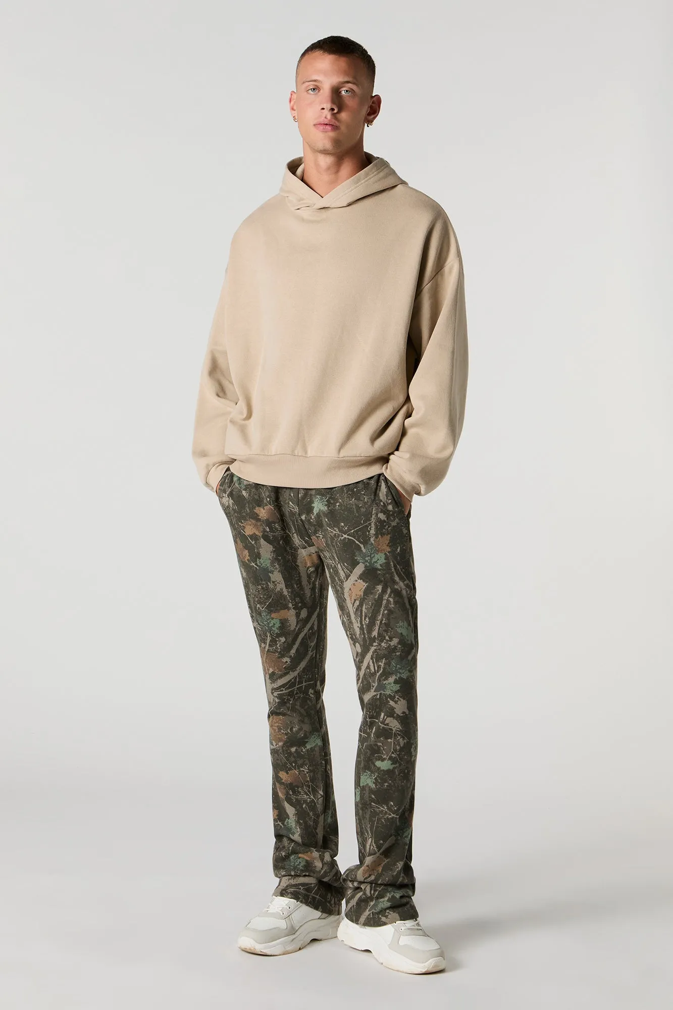 Stacked Fleece Sweatpant sold by Urban Planet product image thumbnail 2