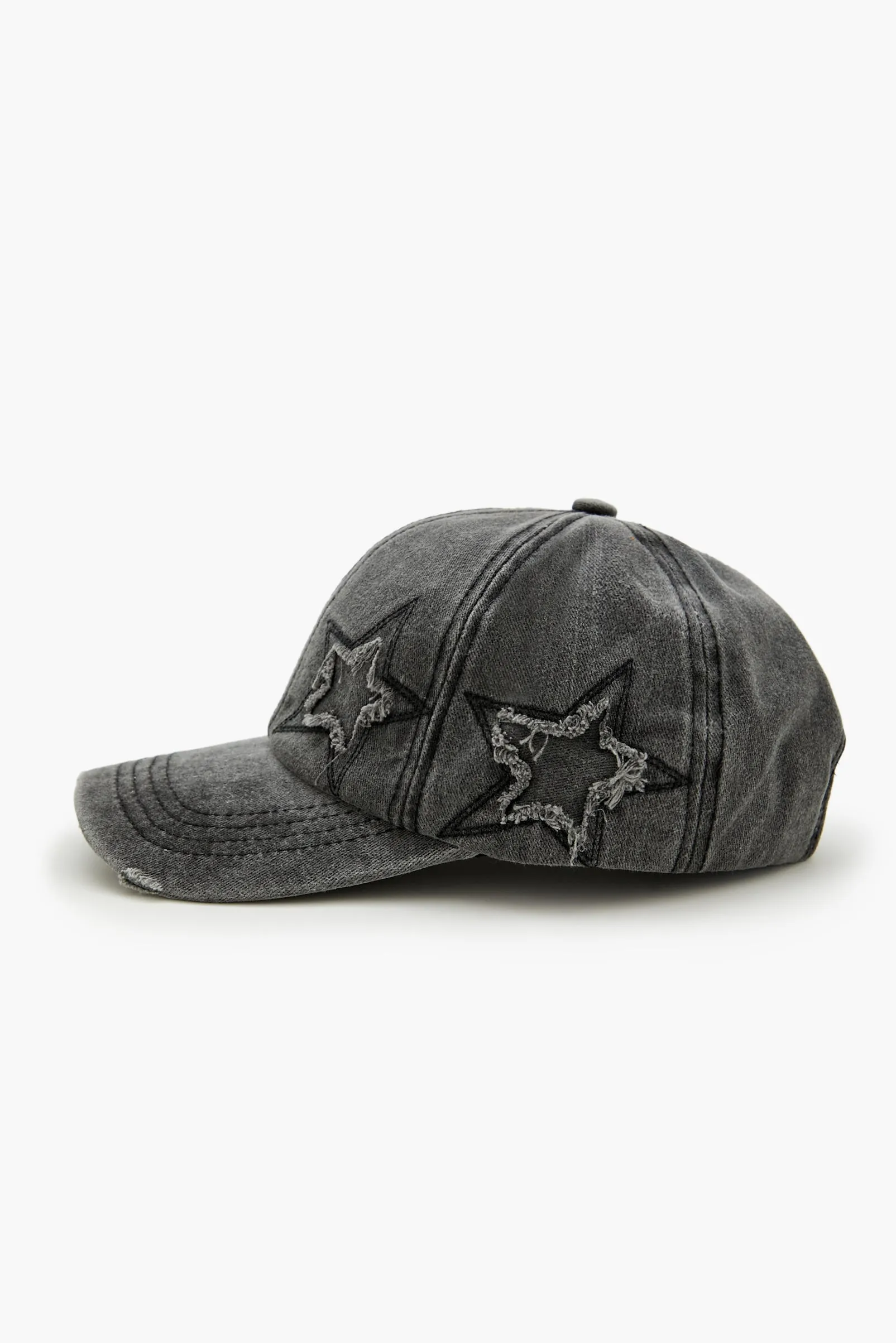 Denim Star Patchwork Baseball Cap sold by Urban Planet product image thumbnail 2