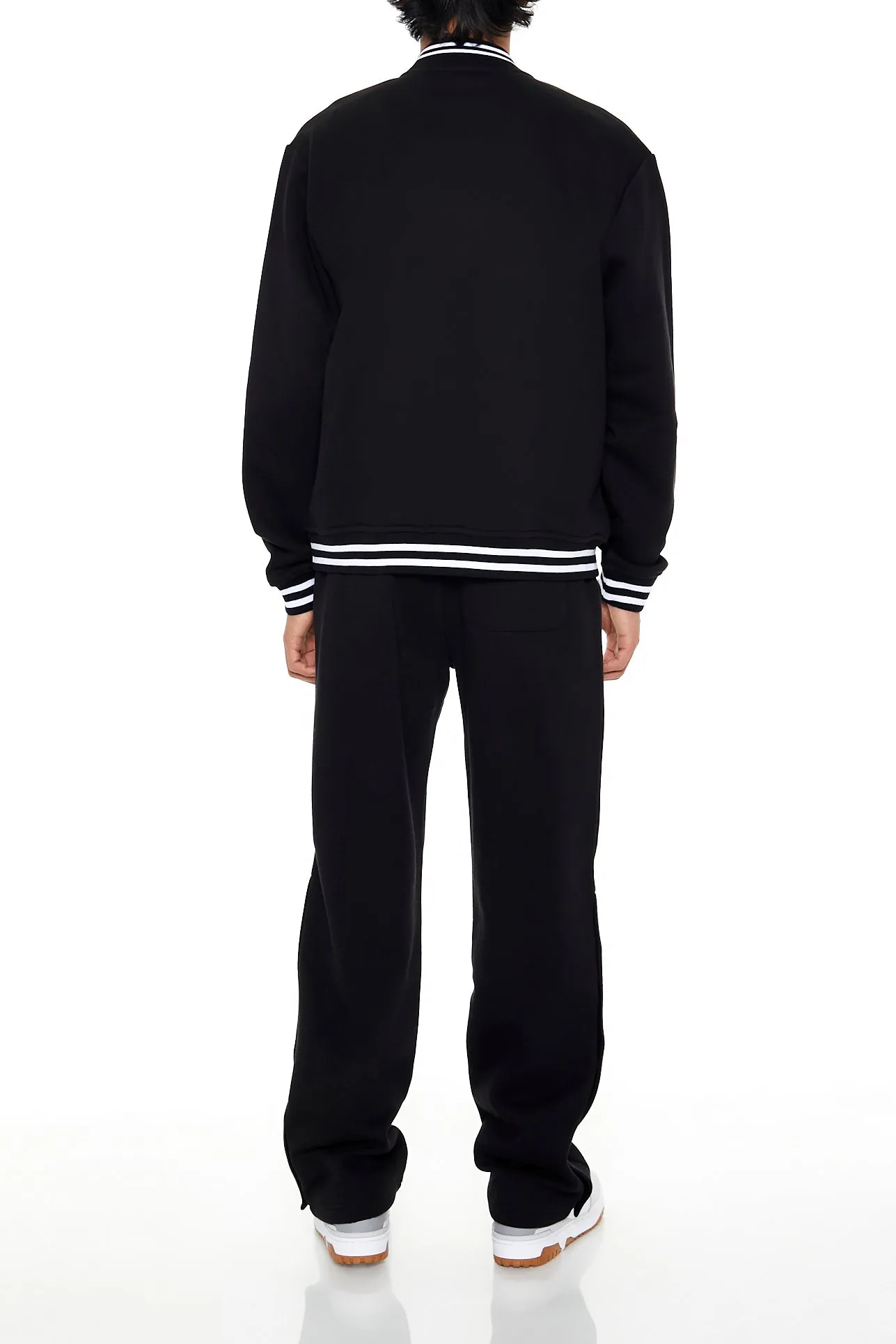 Varsity Striped Fleece Sweatpant sold by Urban Planet product image thumbnail 3