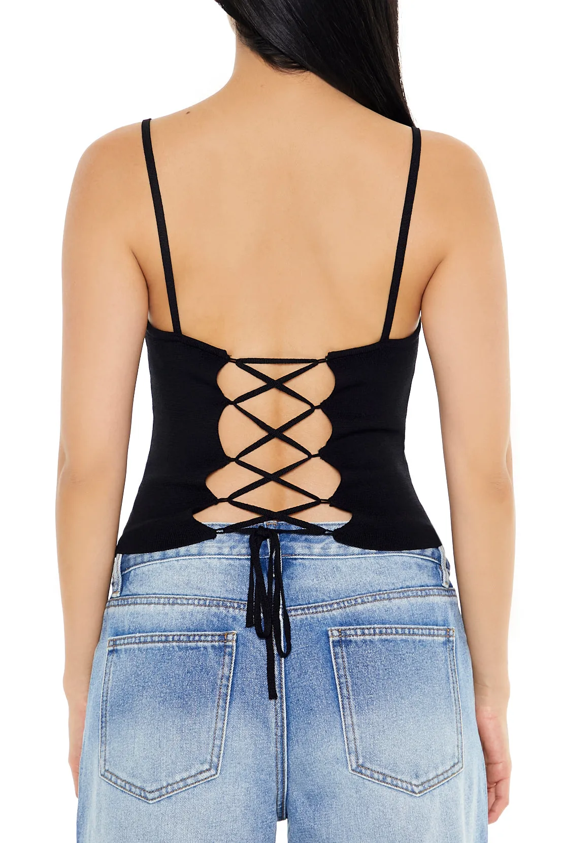 Camisole lacée au dos sold by Urban Planet product image thumbnail 3
