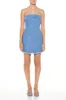 Frayed Denim Mini Tube Dress sold by Urban Planet