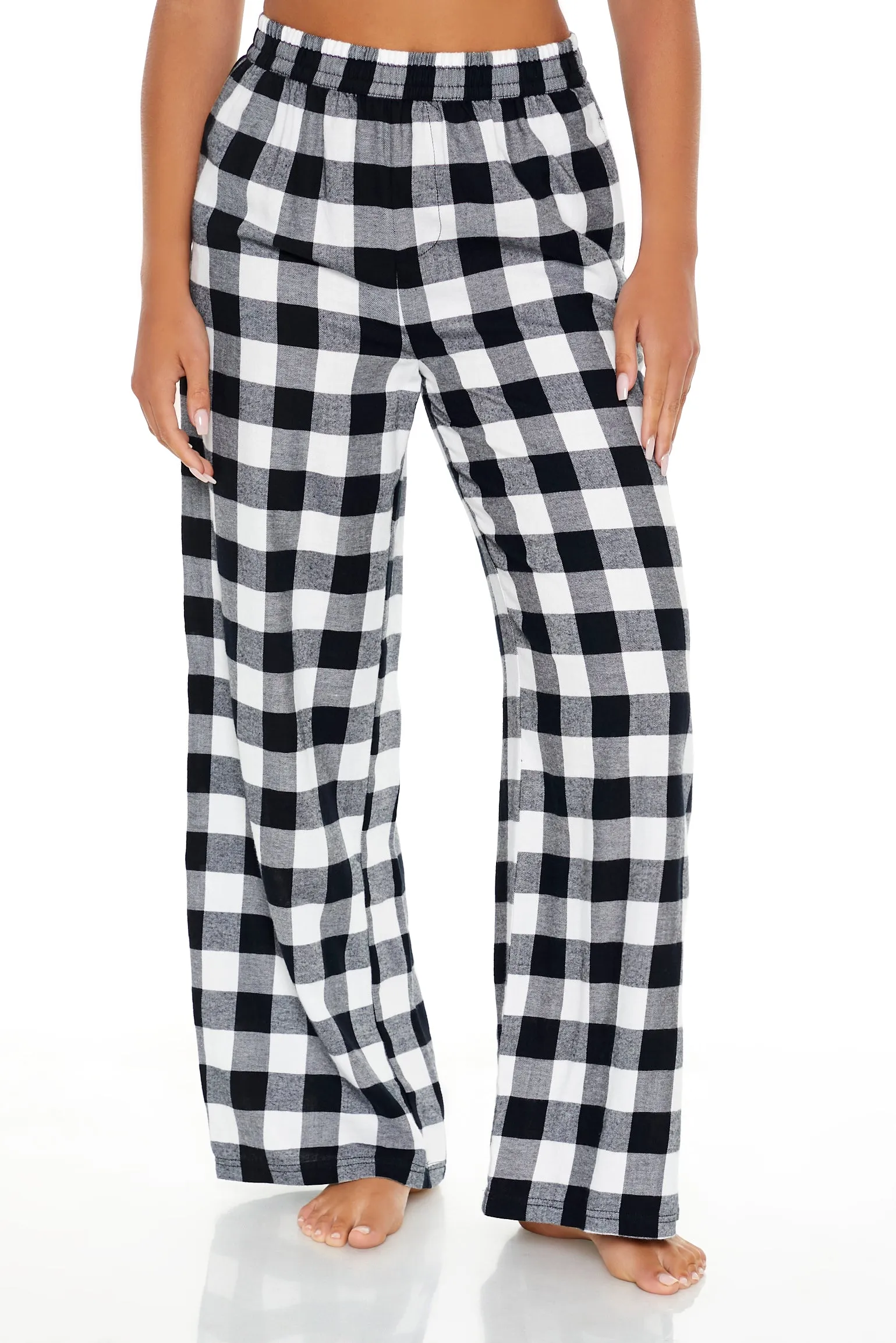 Pantalon de pyjama à jambe large avec carreaux sold by Urban Planet product image thumbnail 2