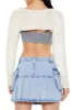 Cable Knit Cut Out Bolero sold by Urban Planet