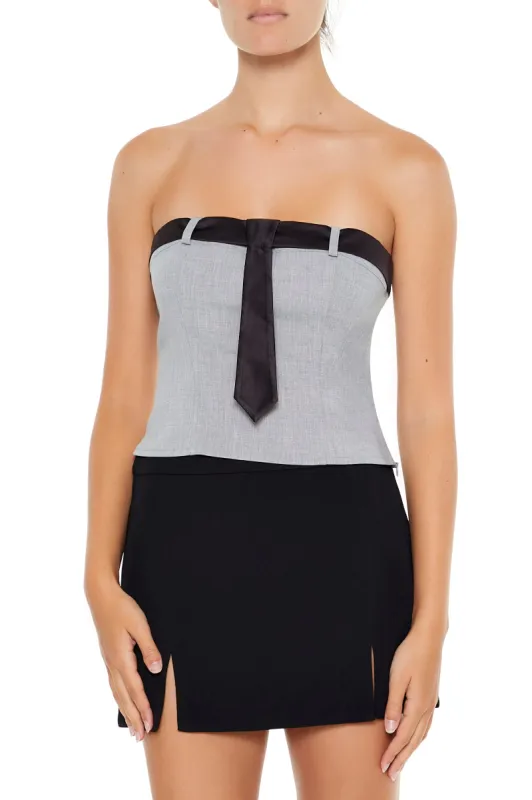Neck Tie Tube Top sold by Urban Planet