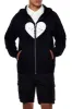 Haut à capuchon en tissu bouclette avec imprimé Love Factory Inc sold by Urban Planet