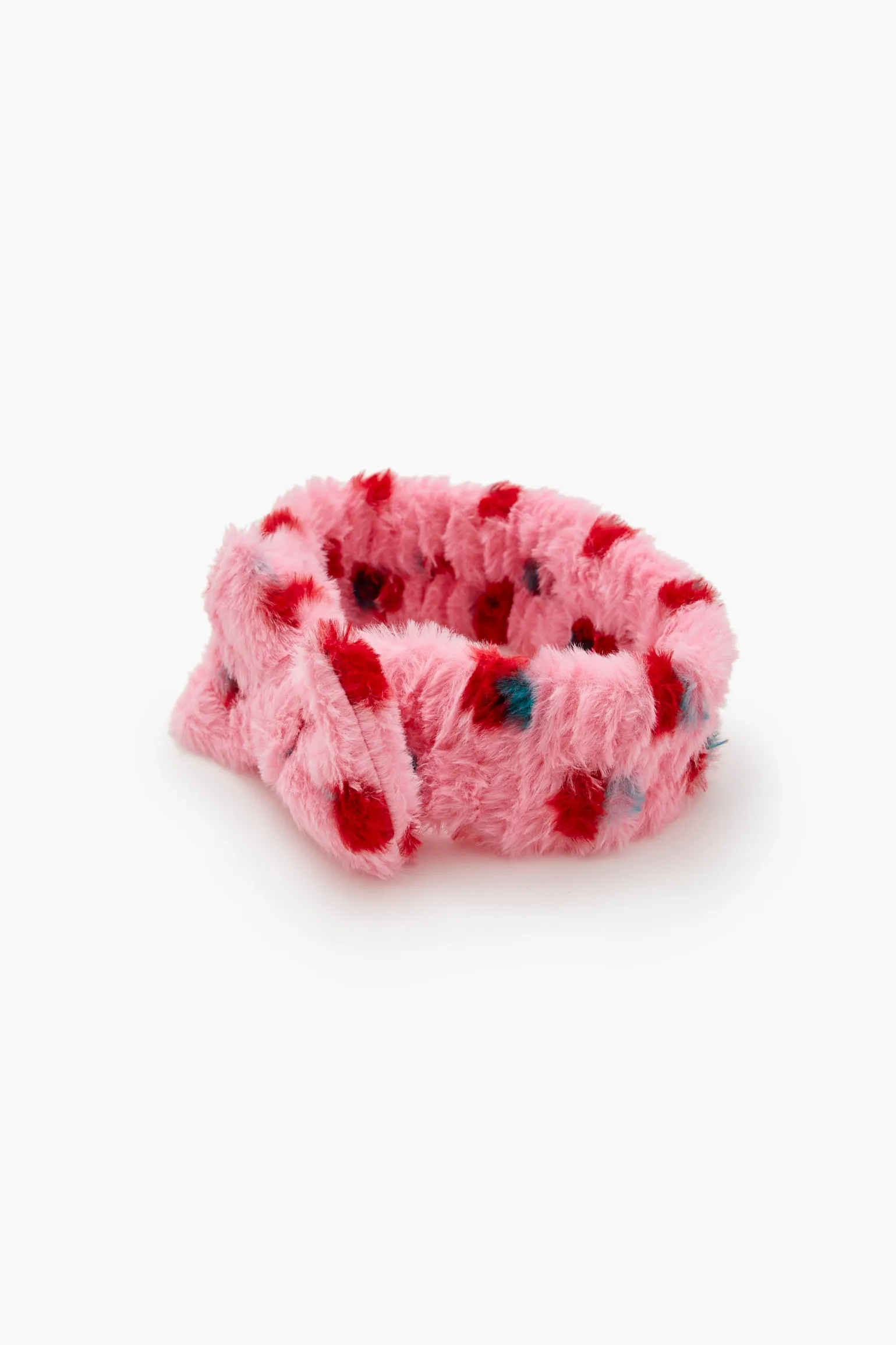 Plush Strawberry Bow Headwrap sold by Urban Planet product image thumbnail 2