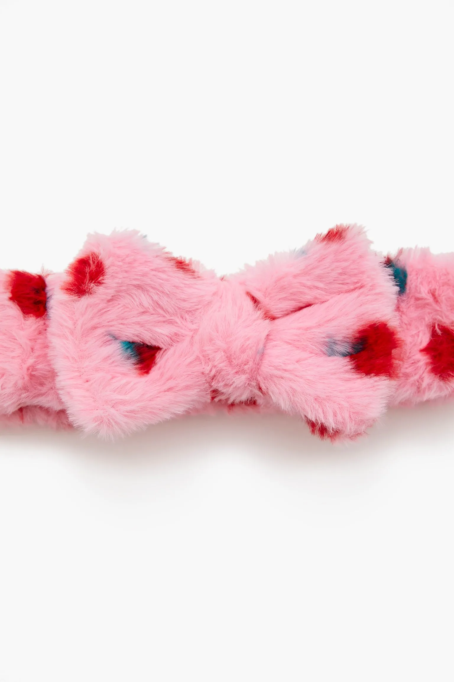 Plush Strawberry Bow Headwrap sold by Urban Planet product image thumbnail 3