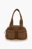 Corduroy Bowler Bag sold by Urban Planet