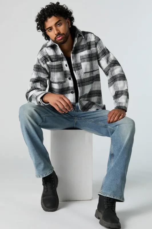 Plaid Shacket sold by Urban Planet