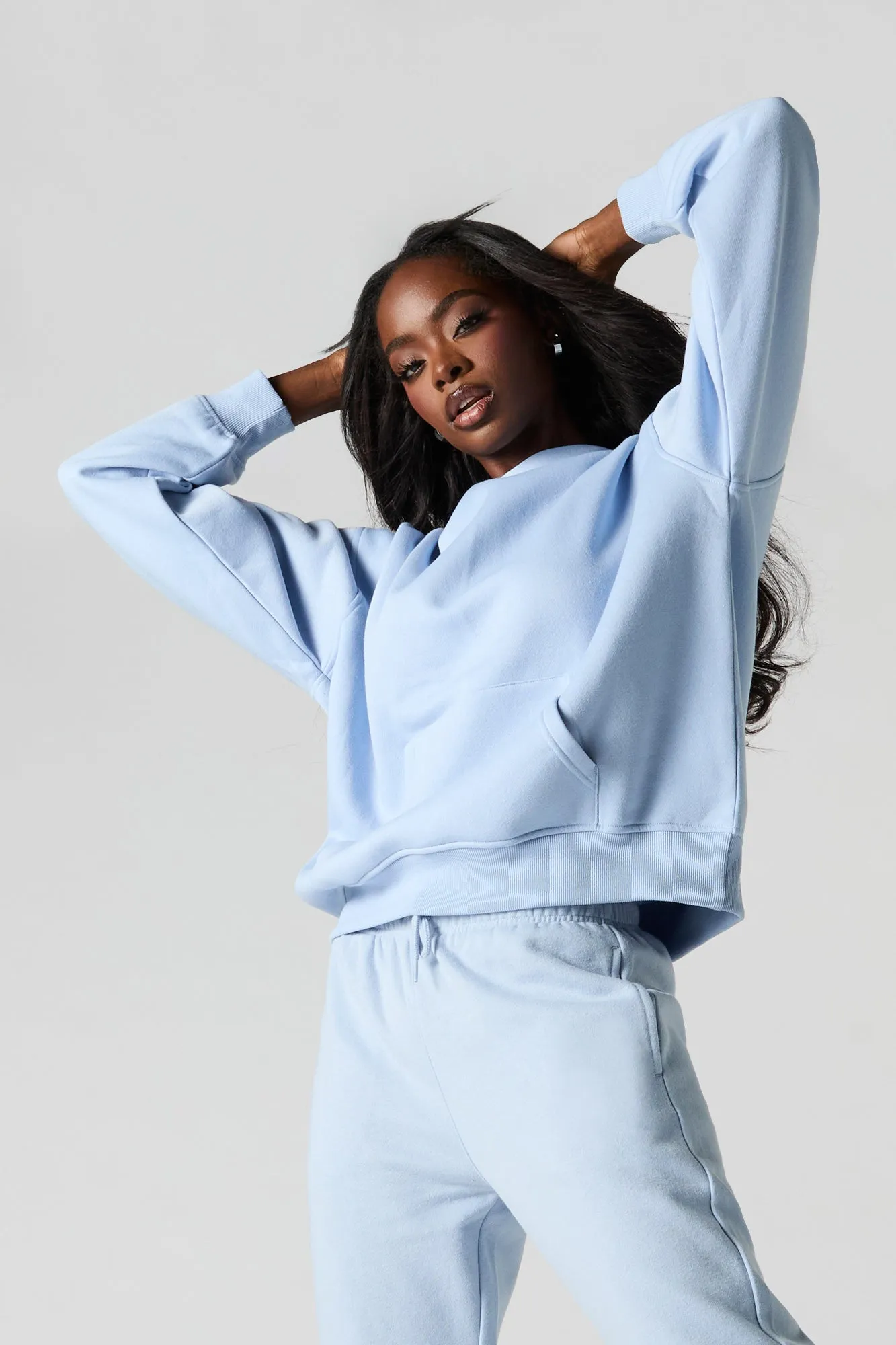 Oversized Fleece Hoodie sold by Urban Planet