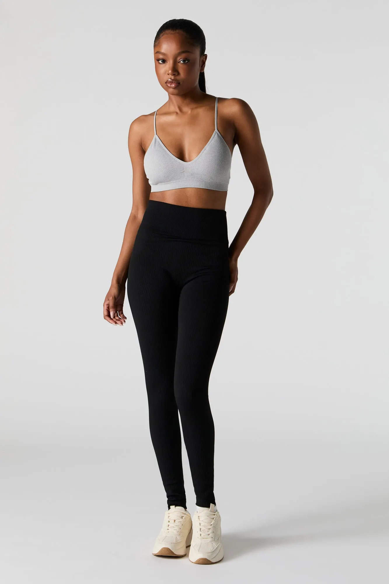 Legging côtelé en molleton sold by Urban Planet product image thumbnail 4