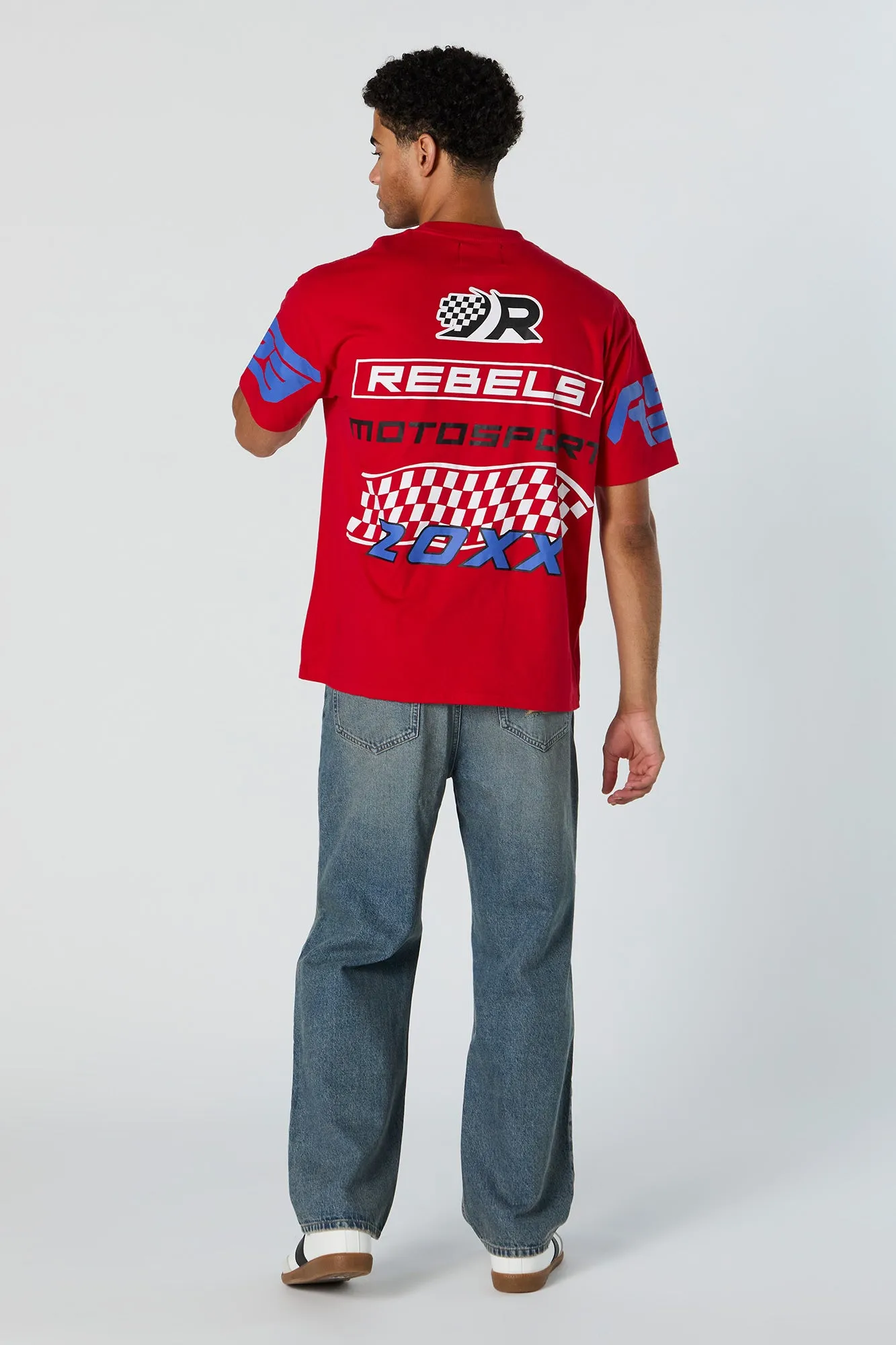 Rigid Baggy Jean sold by Urban Planet product image thumbnail 3