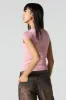 Contour Square Neck Short Sleeve Bodysuit sold by Urban Planet