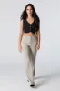 Crepe Mid Rise Flare Dress Pant sold by Urban Planet