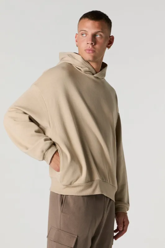 Boxy Fleece Hoodie sold by Urban Planet
