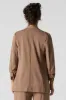 Open Front Scrunch Sleeve Blazer sold by Urban Planet