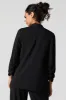 Open Front Scrunch Sleeve Blazer sold by Urban Planet