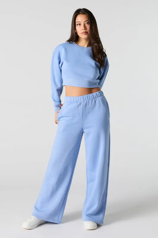 Pantalon en molleton à jambes larges sold by Urban Planet