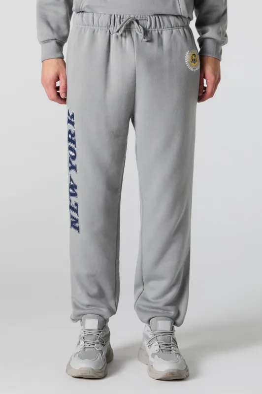 Jogger en molleton à imprimé New York sold by Urban Planet