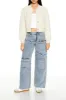 Cropped Knit Bomber Jacket sold by Urban Planet