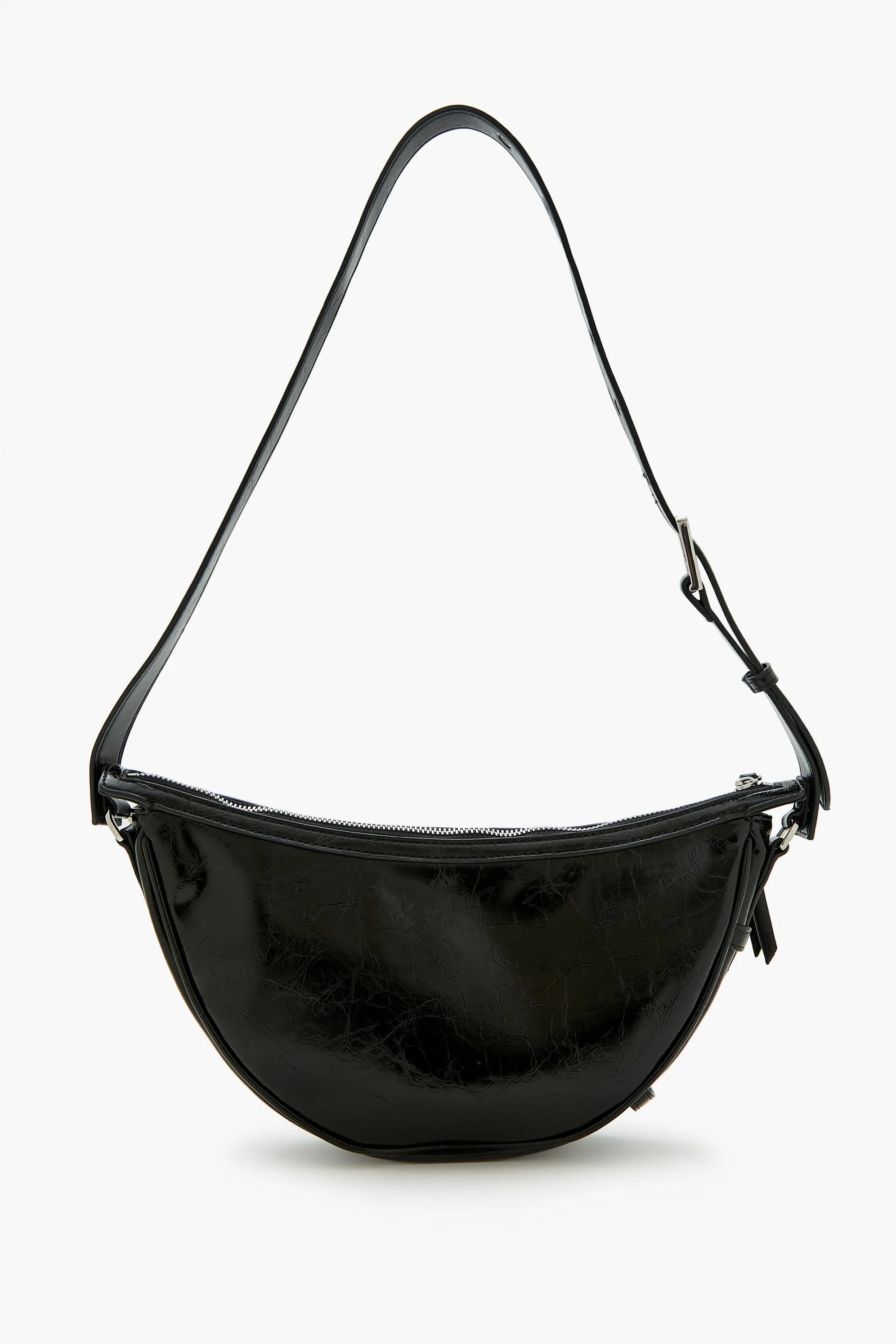 Faux Leather Crescent Crossbody Bag sold by Urban Planet product image thumbnail 3