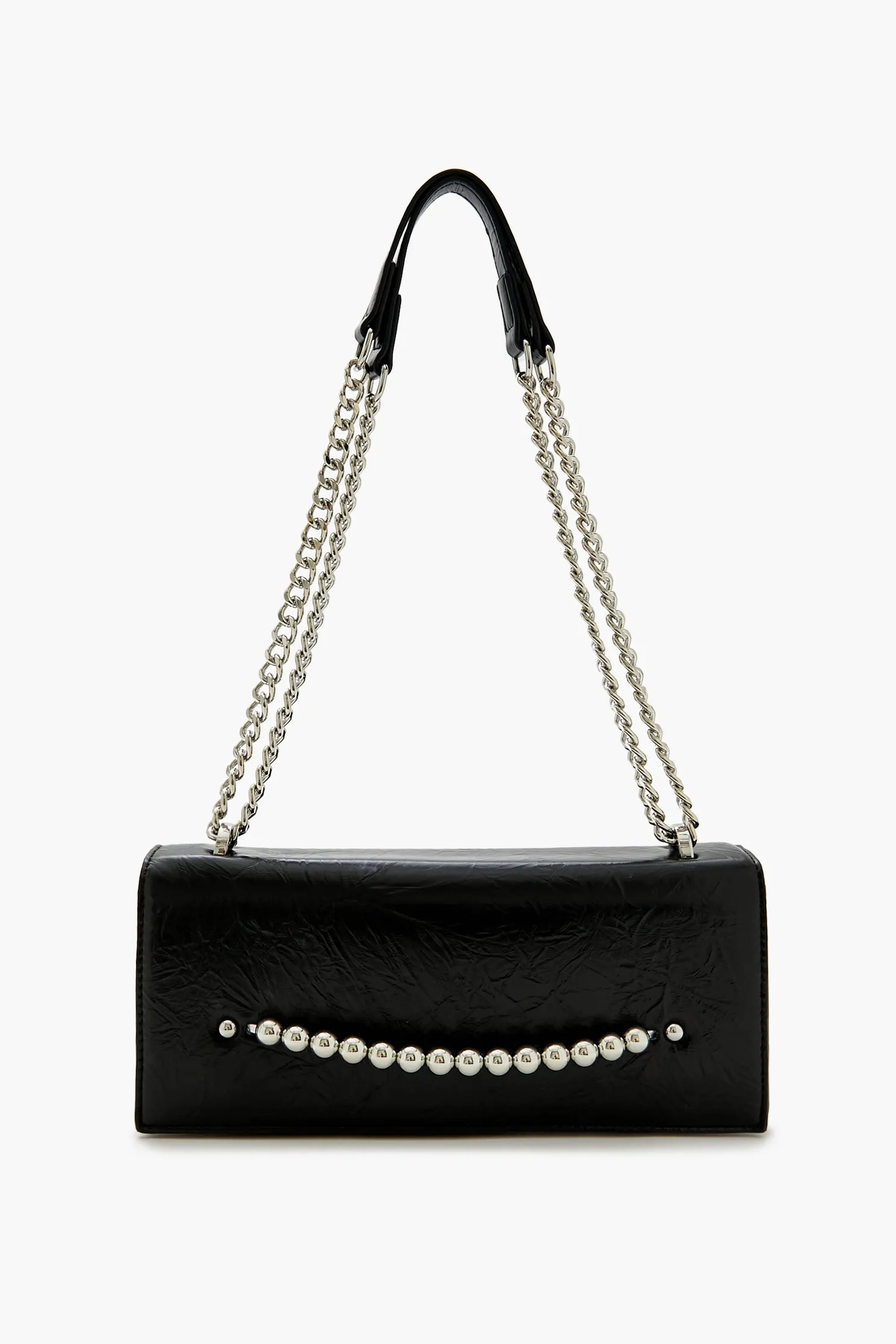 Beaded Faux Leather Shoulder Bag sold by Urban Planet product image thumbnail 2