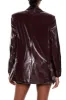Blazer en similicuir verni sold by Urban Planet