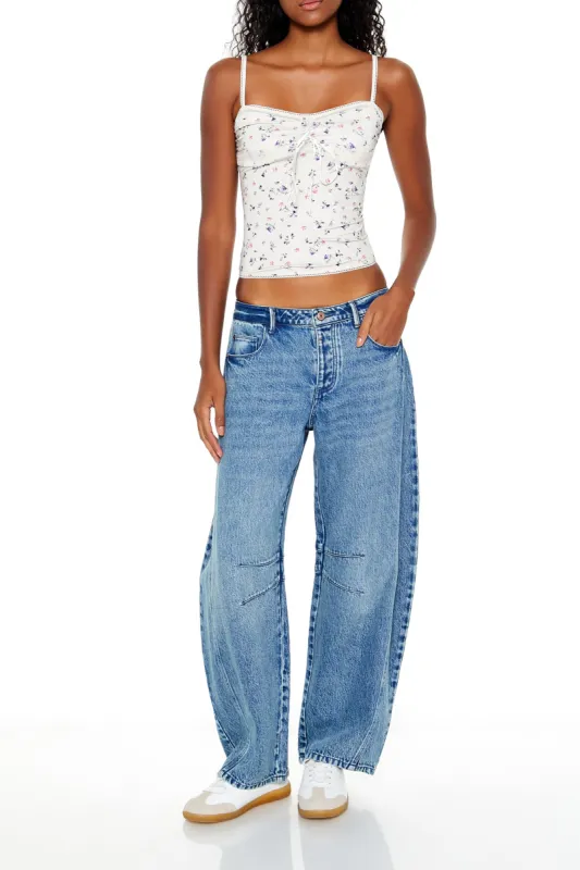 Mid Rise Baggy Barrel Jean sold by Urban Planet