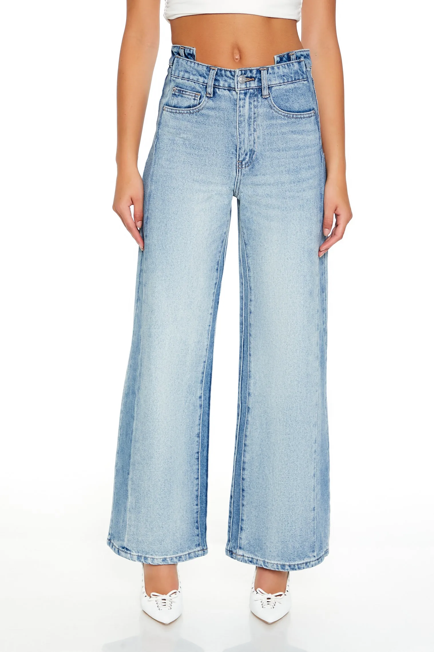 Reworked High Rise Wide Leg Jean sold by Urban Planet product image thumbnail 2