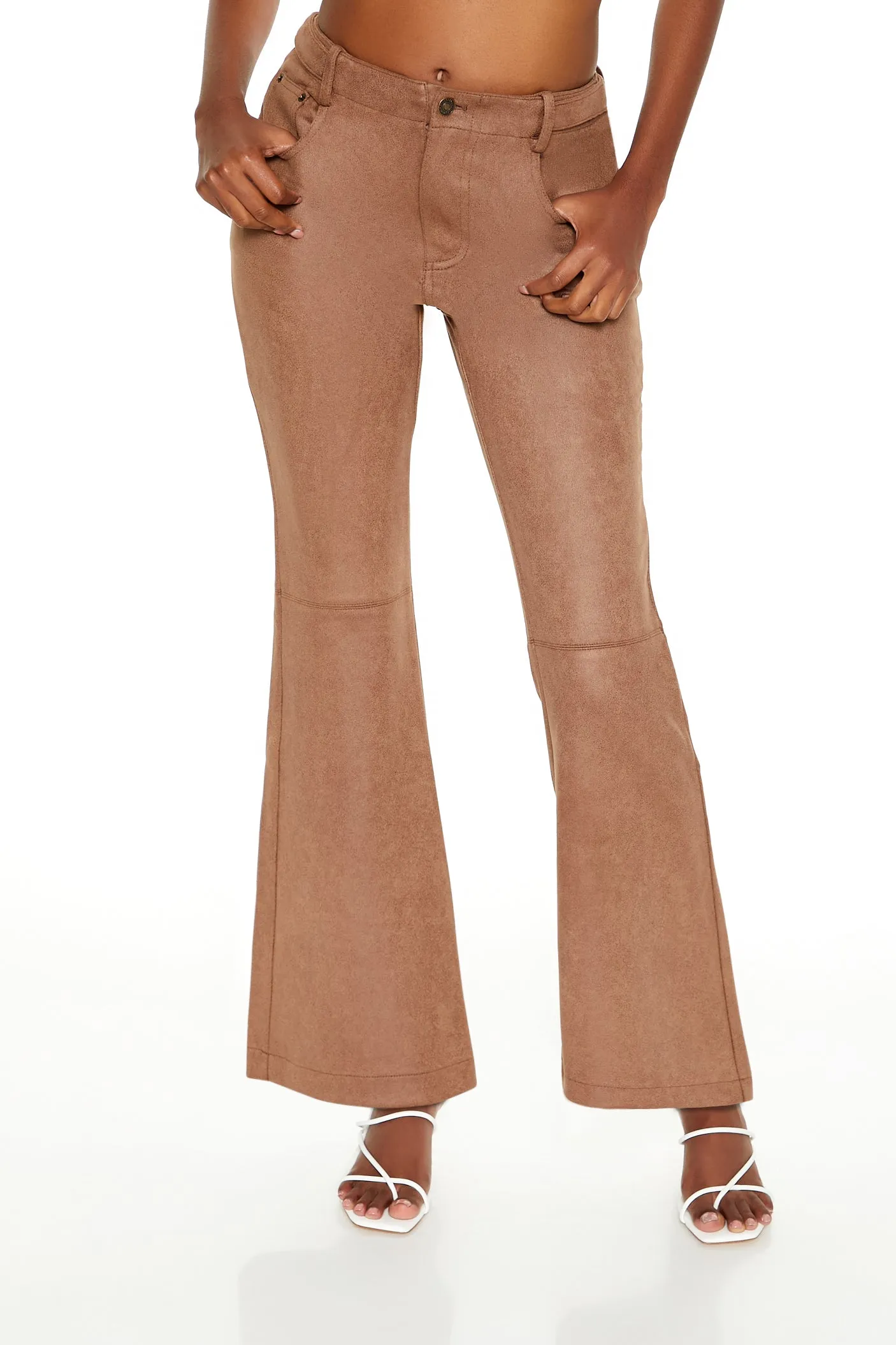 Suede Flare Pant sold by Urban Planet product image thumbnail 2