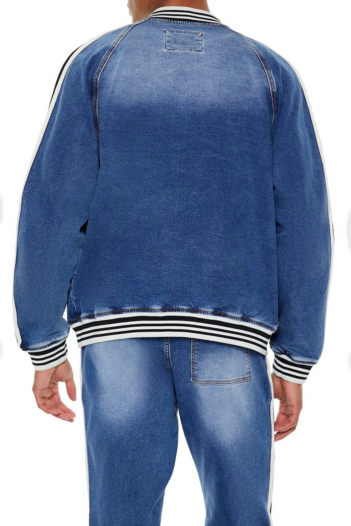 Patch Denim Bomber Jacket sold by Urban Planet product image thumbnail 2