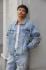 Embroidered Denim Jacket sold by Urban Planet
