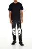 Pantalon en similicuir avec fentes sold by Urban Planet
