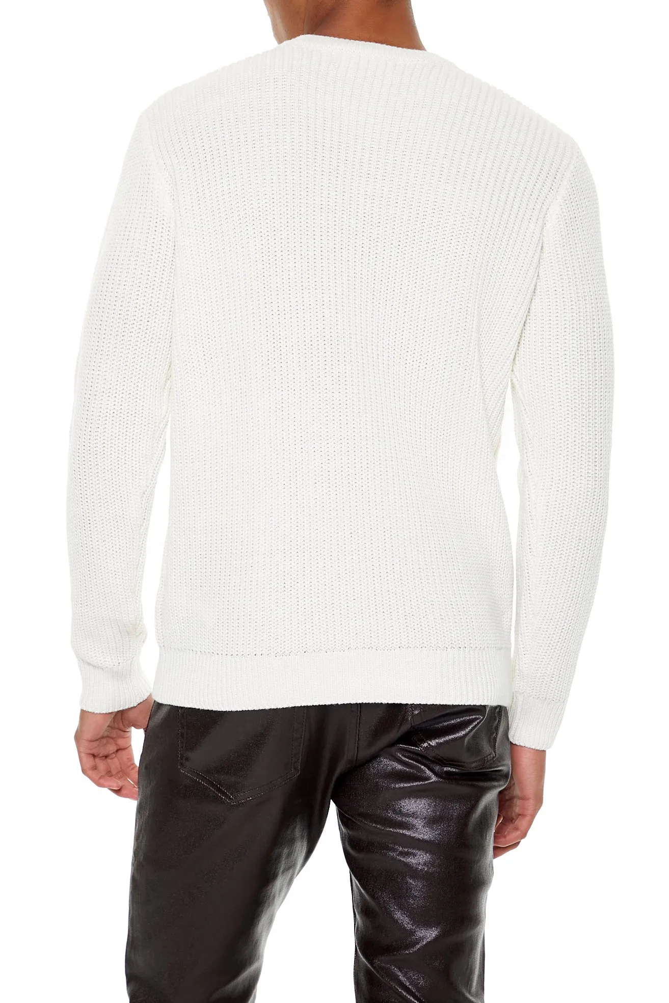 Chandail en tricot jacquard à imprimé Worldwide sold by Urban Planet product image thumbnail 3