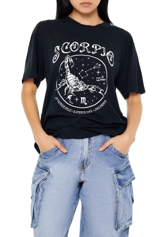 T-shirt surdimensionné à imprimé Scorpio sold by Urban Planet