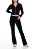 Cable Knit Zip-Up Hooded Sweater sold by Urban Planet