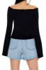 Cardigan à encolure bateau avec manches cloche sold by Urban Planet