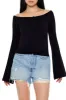 Cardigan à encolure bateau avec manches cloche sold by Urban Planet