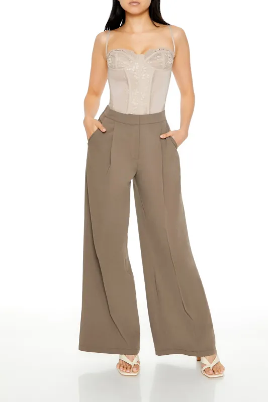 Pantalon habillé à jambe large sold by Urban Planet