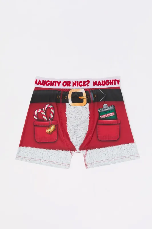 Christmas Print Boxer Brief sold by Urban Planet
