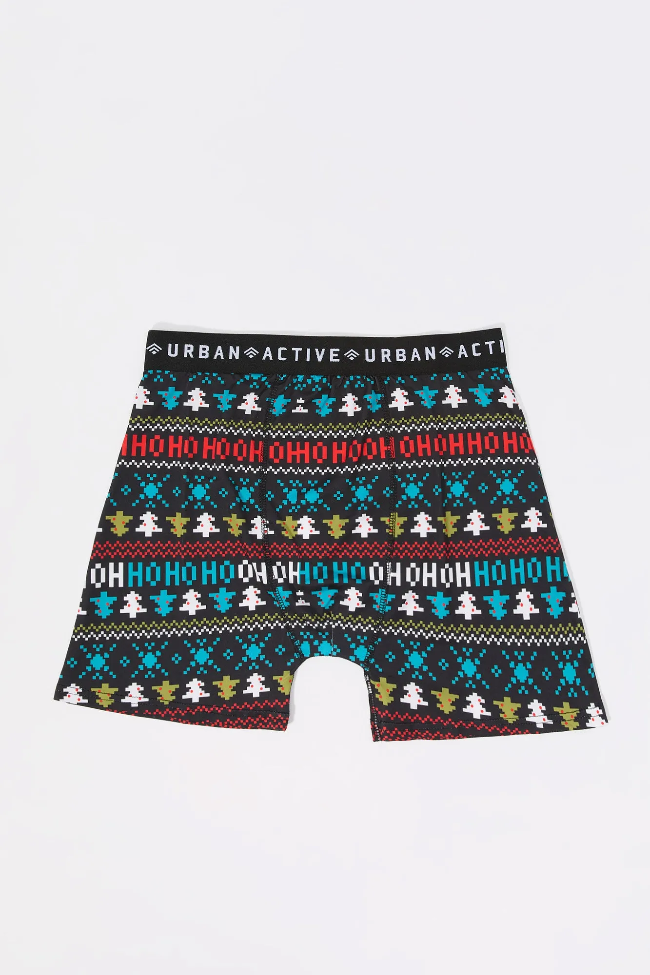 Urban Active Christmas Print Boxer Brief sold by Urban Planet product image thumbnail 3
