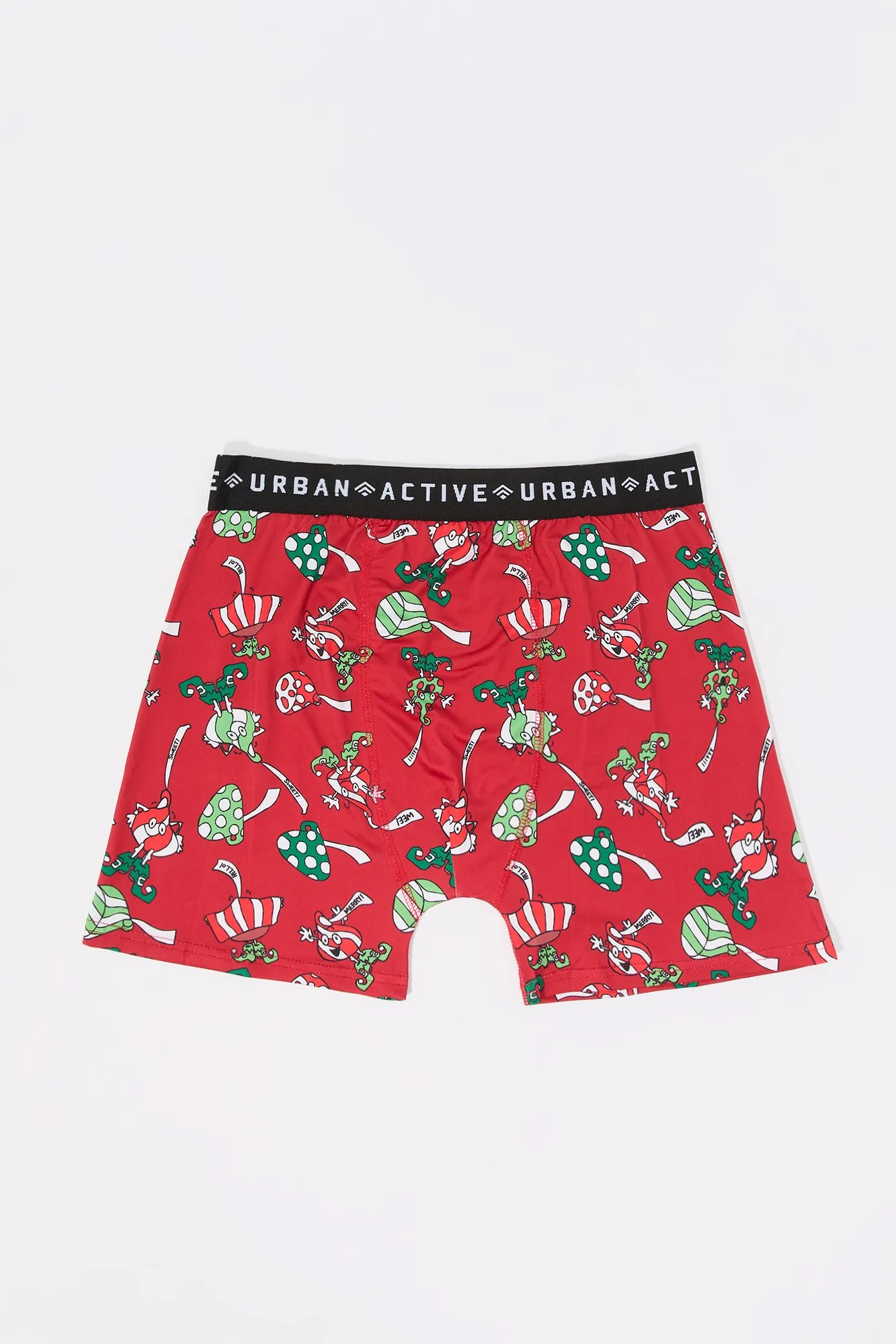 Caleçon de Noël à imprimé Urban Active sold by Urban Planet
