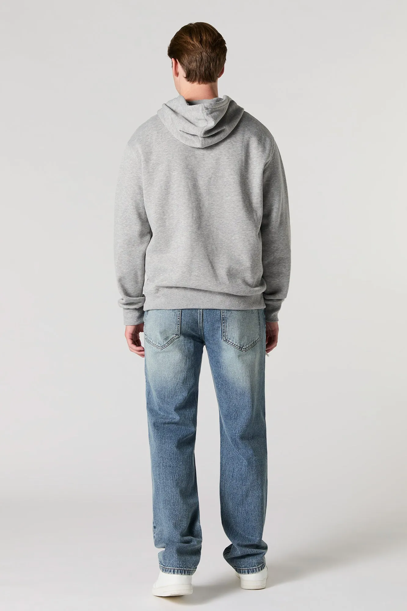 Heavy Distressed Straight Leg Jean sold by Urban Planet product image thumbnail 3