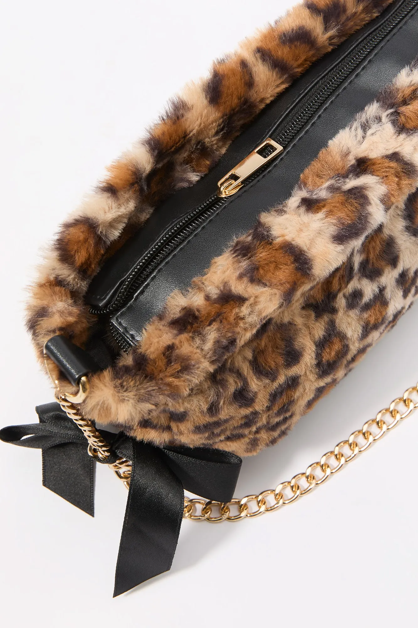 Faux Fur Bow Shoulder Bag sold by Urban Planet product image thumbnail 3