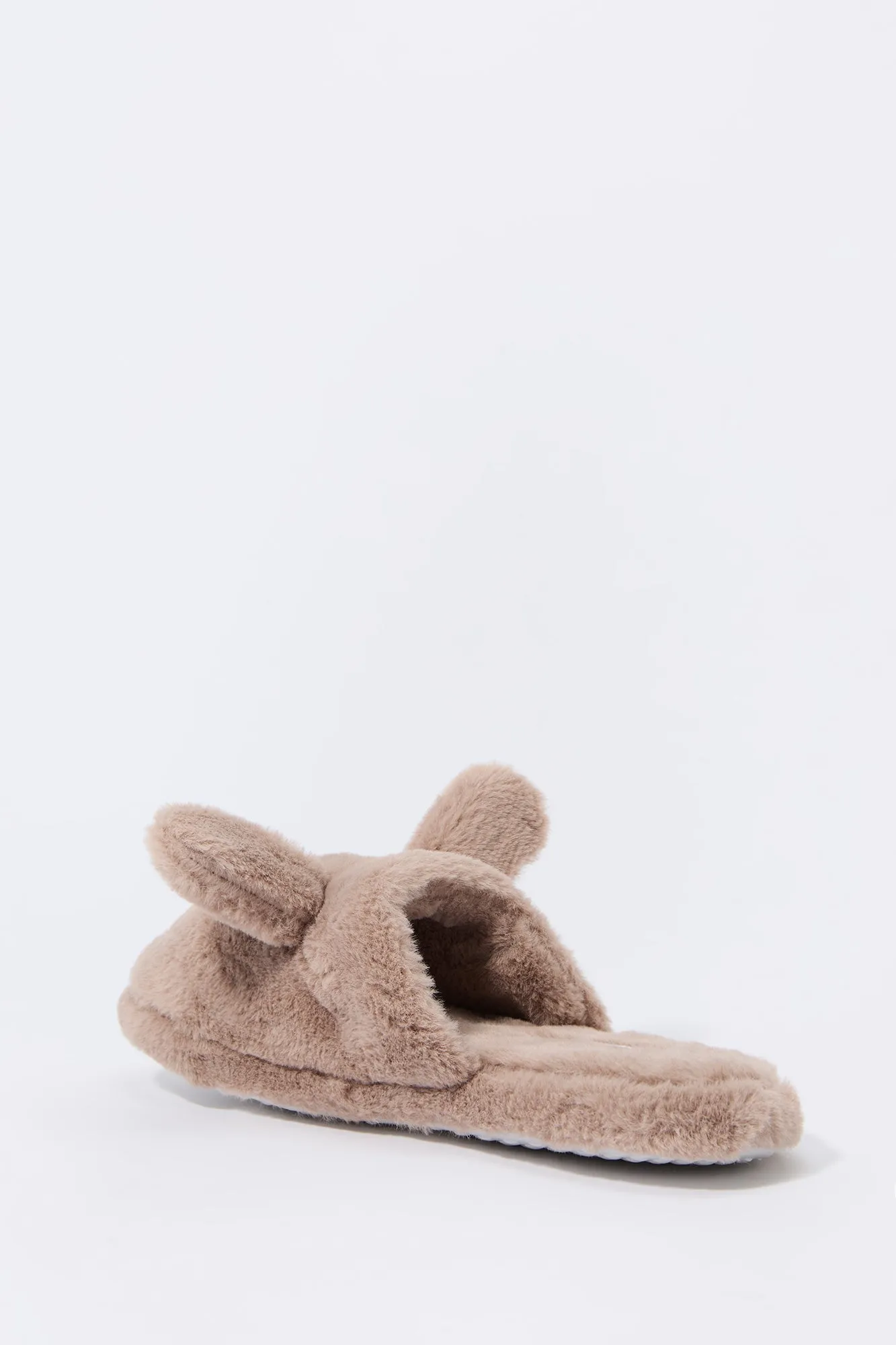 3D Bunny Faux Fur Slippers sold by Urban Planet product image thumbnail 4