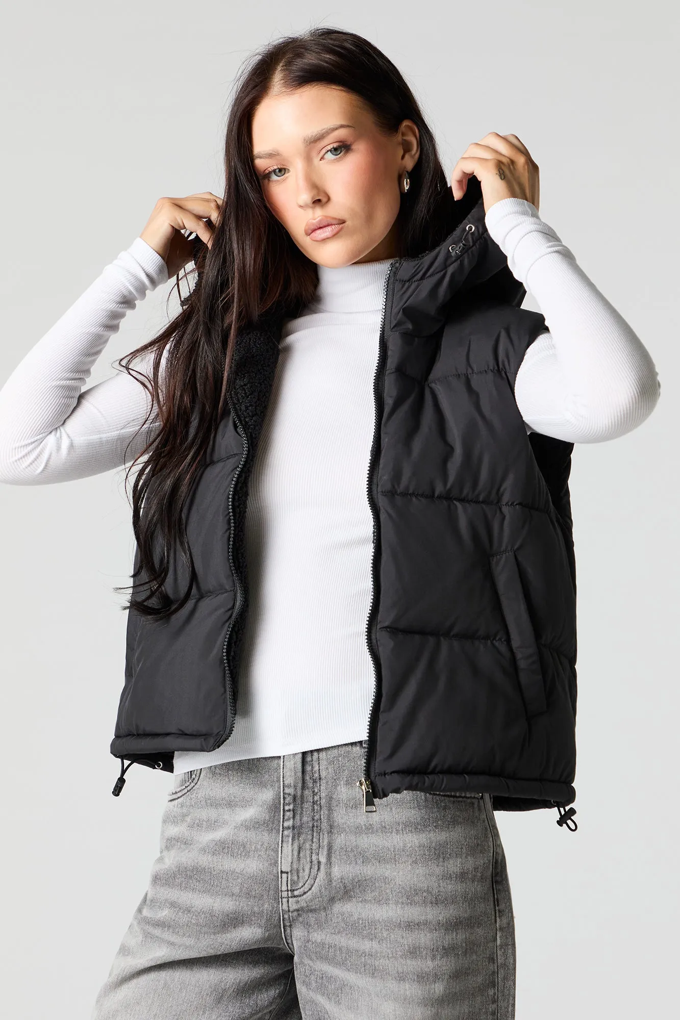 Veste bouffante doublée de Sherpa sold by Urban Planet product image thumbnail 5