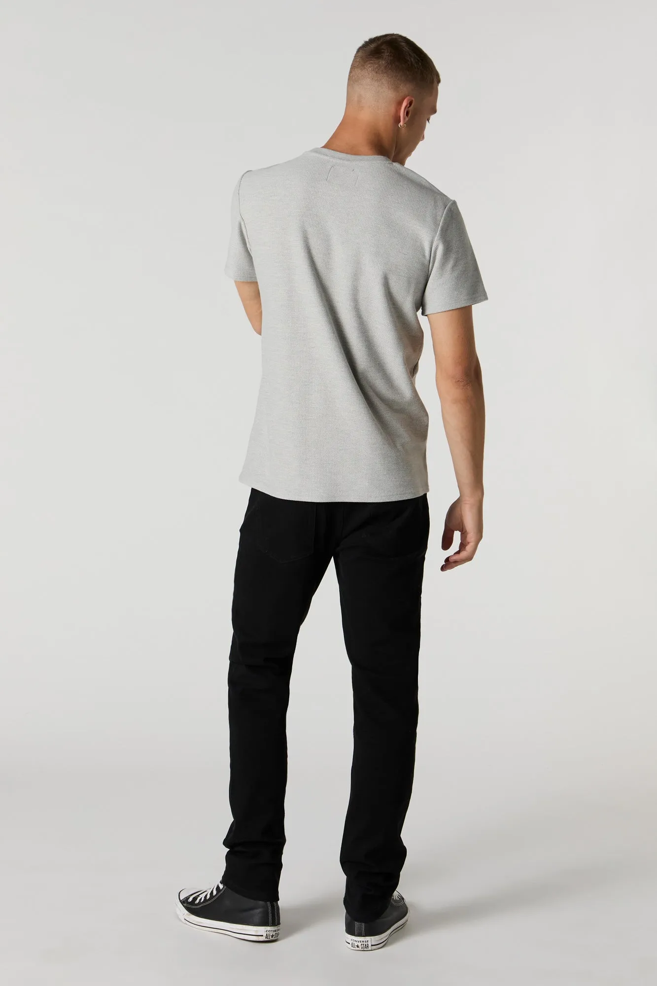 Jean mince délavé noir sold by Urban Planet product image thumbnail 3