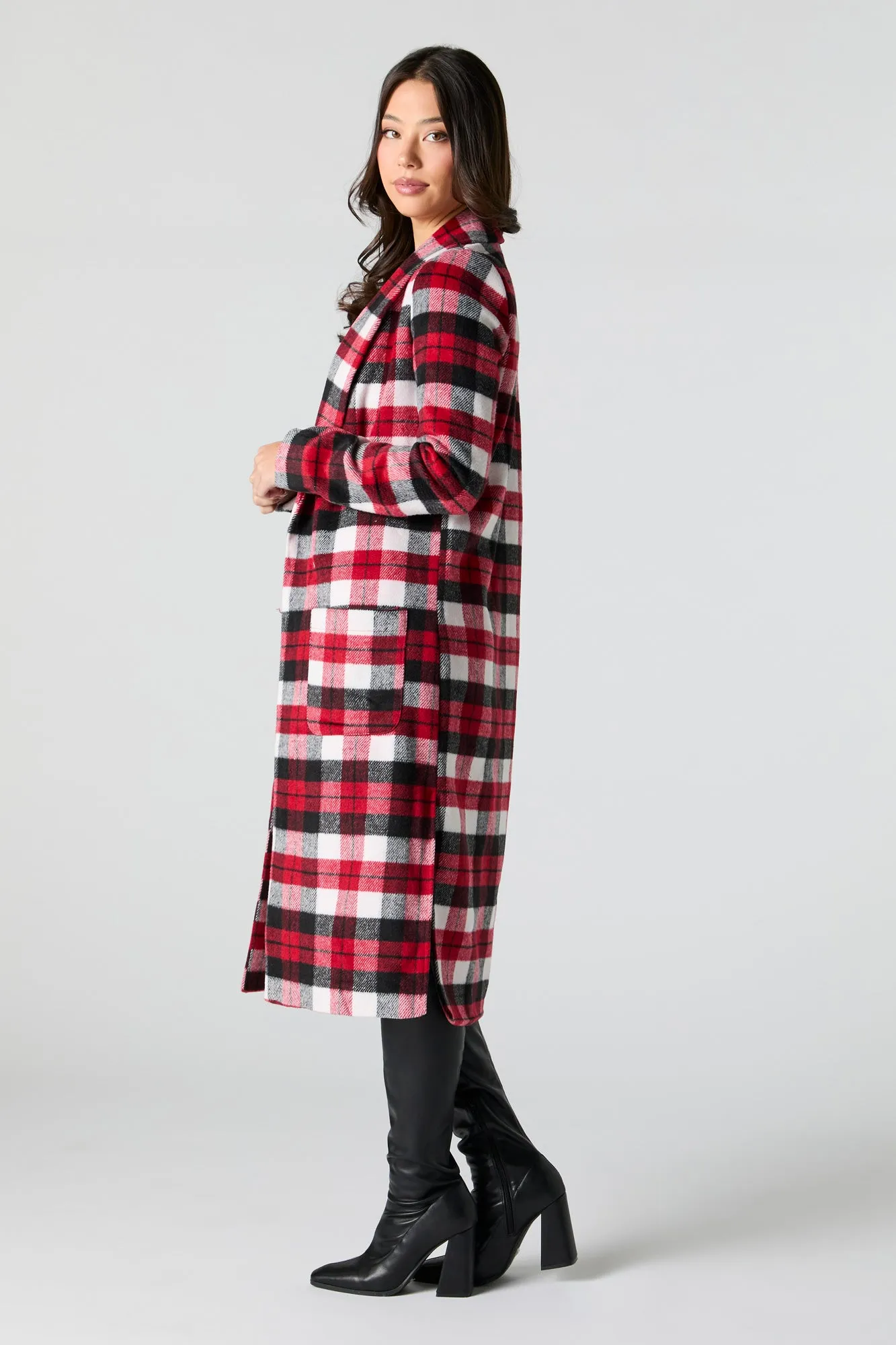 Longline Wool Jacket sold by Urban Planet product image thumbnail 2