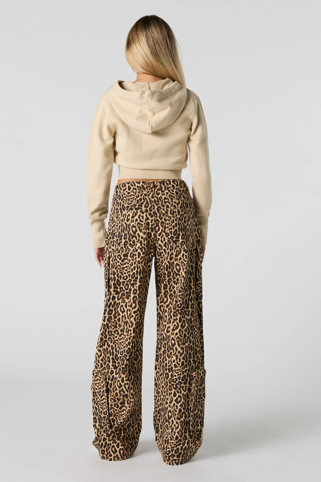 Pantalon cargo à jambe droite avec poches multiples sold by Urban Planet product image thumbnail 5